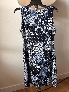Tommy Hilfiger Bali Patchwork Sleeveless Sheath Dress Size 10